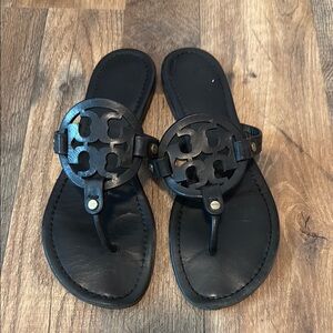 Tori Birch Miller thing sandal black 9